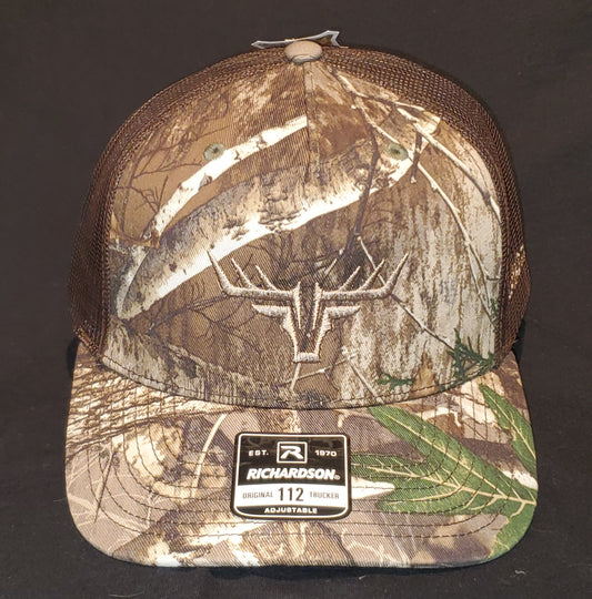 Realtree Edge Richardson 112 with Brown Mesh and SHOT Buck Logo